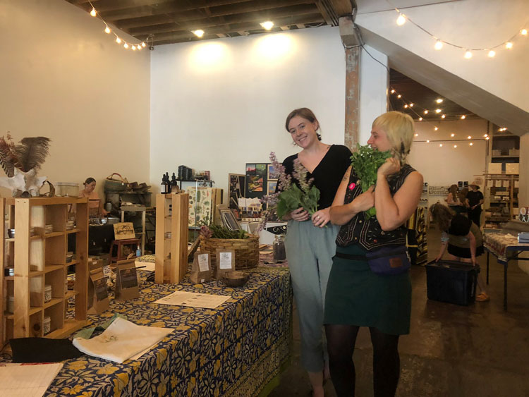 Riley Sayers and Rikki Longino and the Wild Earth Market